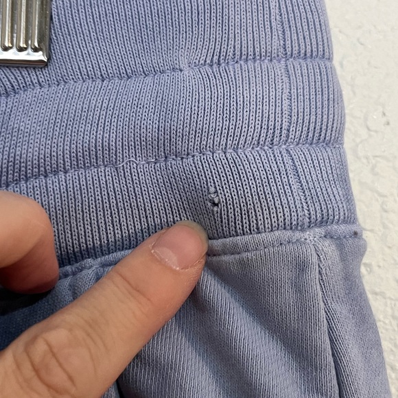 Lauren Ralph Lauren blue logo down leg joggers with pockets Athlesiure Casual - Picture 7 of 9